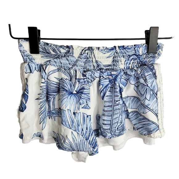Vintage Havana Set Tropical Print Crochet Trim Shorts And Top Girls‎ Large 14 - Picture 3 of 10